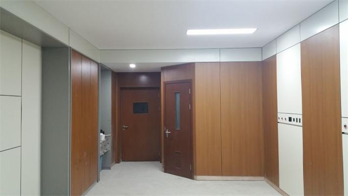 鋼質隔墻板安裝效果圖